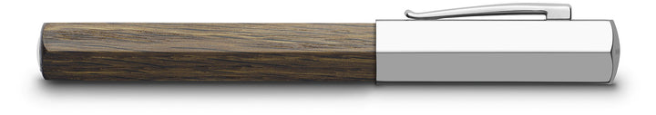 Faber-Castell 147581 Füllfederhalter Ondoro Räuchereiche, Feder F, braun F Räuchereiche, F Räucherei