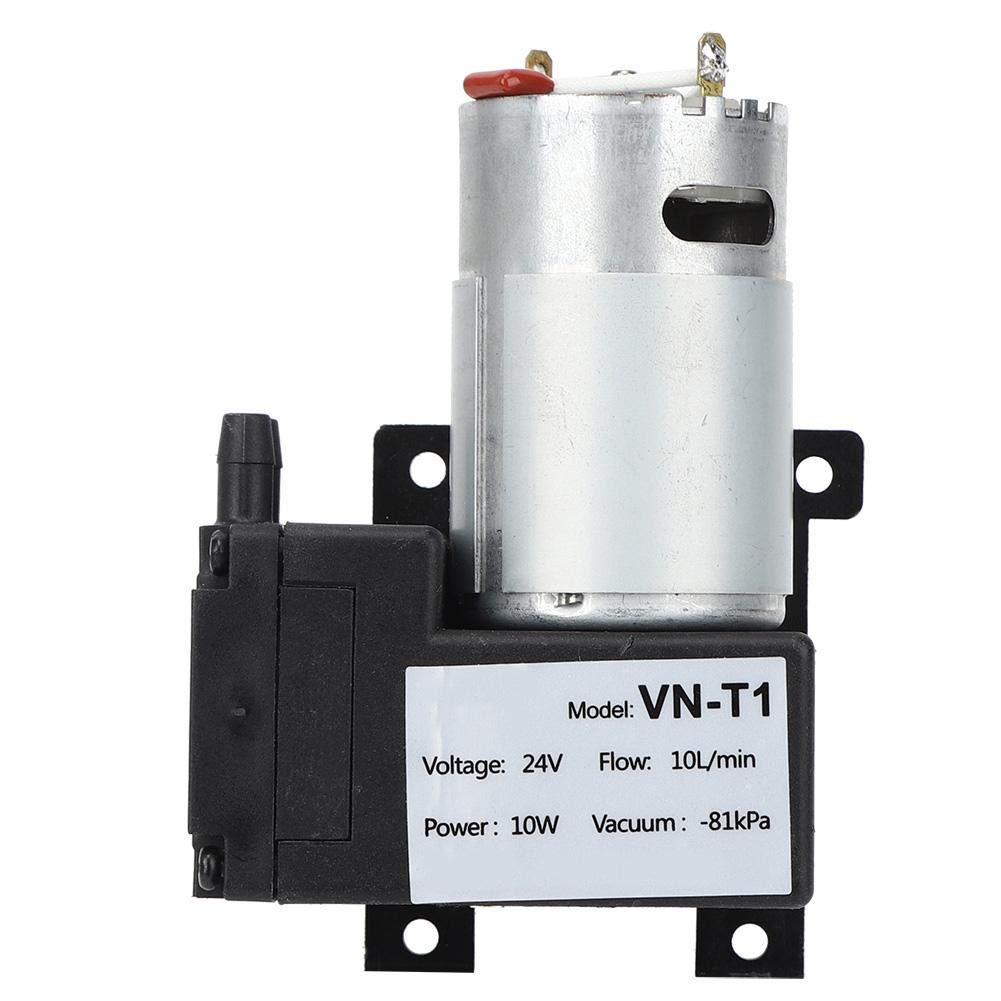 Vakuumpumpe DC 12V/24V Mini, 10L/min geräuscharmer Luftkompressor VN-T1((DC24V)), (Dc24v)