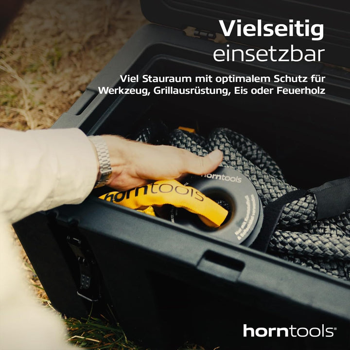 horntools Transportbox - Wasserdichte Reisebox - Lagerbox Stapelbar - 3,6mm dickes Polyethylen - Sic