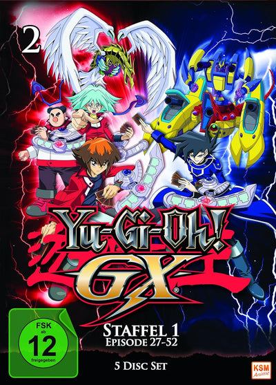 Yu-Gi-Oh! GX - Staffel 1.2 (Episode 27-52 im 5 Disc Set), DVD