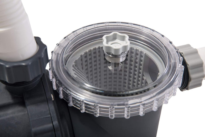 Intex 28646GS Sandfilter, 6,0 m³/h, Kessel Durchmesser 305 mm, 230 V, 190 W, 23 kg Sand Timer, Ansch