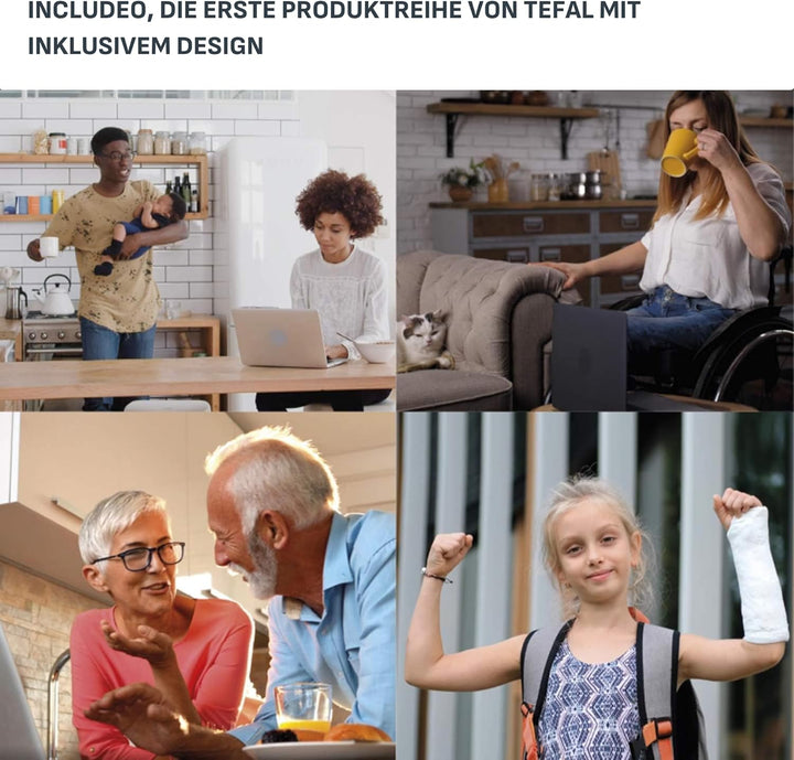 Tefal Toaster mit 2 Schlitzen, inkl. Magnetklammern, grosse Bedienelemente, 7 Bräunungsstufen, herau