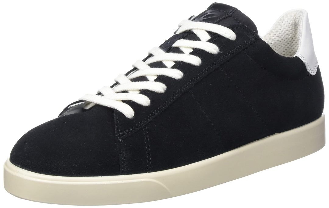 ECCO Herren Street Lite M Shoe 42 EU Black Black White, 42 EU Black Black White