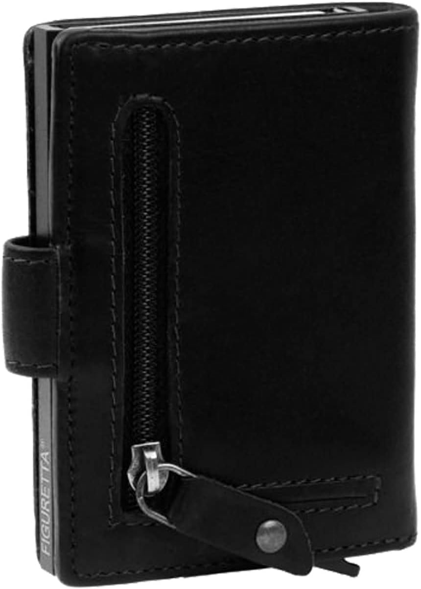 The Chesterfield Brand Loughton - Kreditkartenetui 8cc 10 cm RFID Black Schwarz, Schwarz