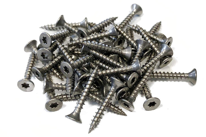 Spanplattenschrauben Edelstahl 4,5x20 mm - 1000 Stück Holzschrauben A2 Torx Senkkopf