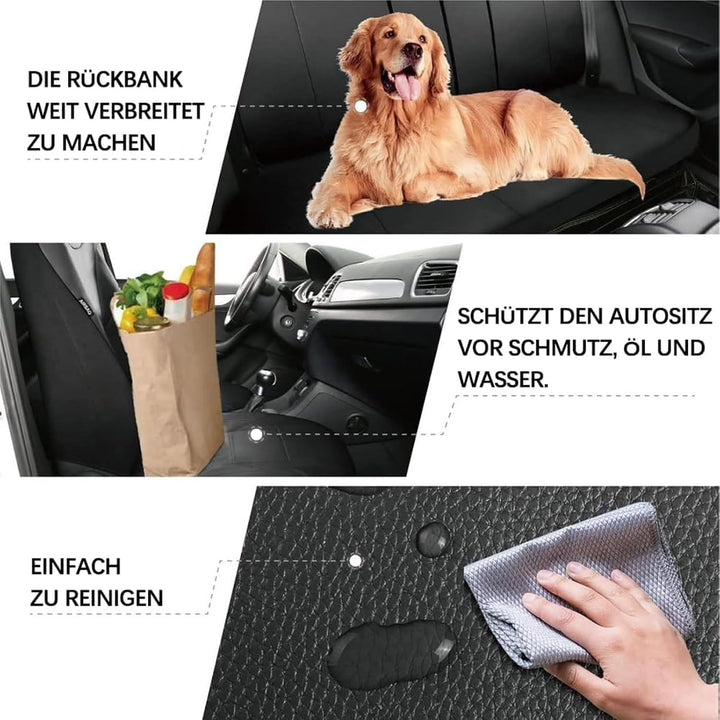 Autositzbezüge Auto Vordersitz 2 Stück Set Fit für Mercedes-Benz C-Klasse W202 W203 W204 W205 E-Klas