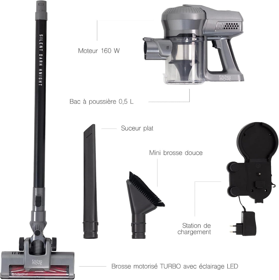 22,2 V wiederaufladbarer 2-in-1-Akku-Staubsauger - bat-h20b