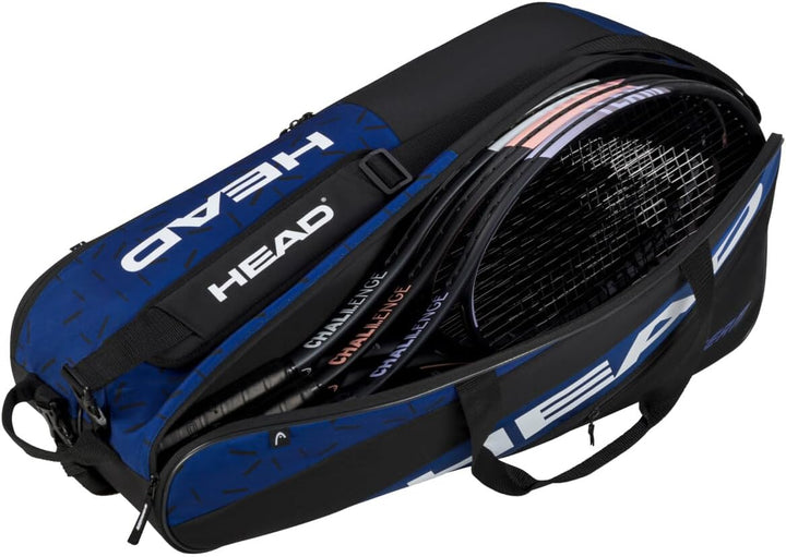 HEAD Team Racquet Bag L Blau/Schwarz, Blau/Schwarz