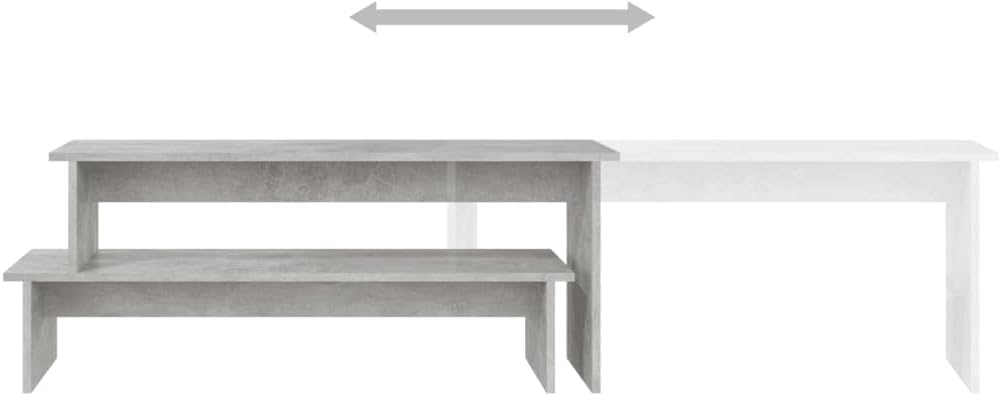 vidaXL TV Schrank Industriestil Lowboard Sideboard Fernsehschrank Fernsehtisch TV Möbel Tisch Board