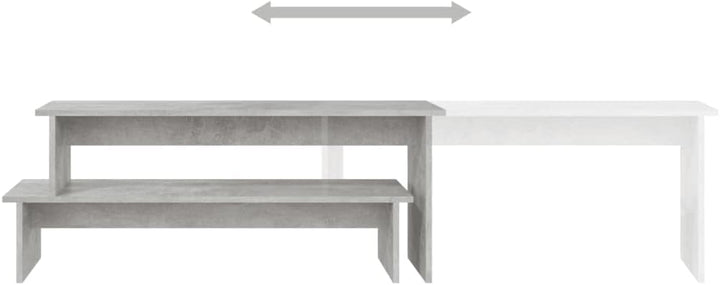 vidaXL TV Schrank Industriestil Lowboard Sideboard Fernsehschrank Fernsehtisch TV Möbel Tisch Board