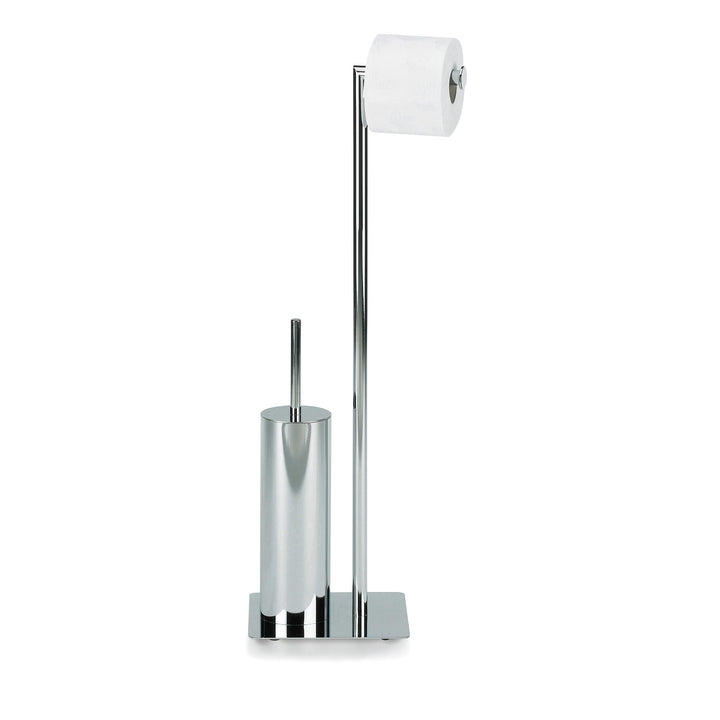Kela 22490 Toilettengarnitur, WC-Bürstenbehälter und Papierhalterung, Style, Verchromtes Metall, 71c