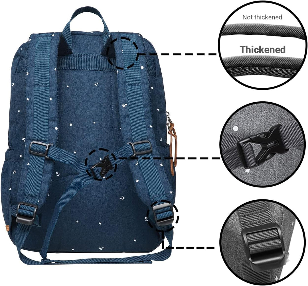 KAUKKO Fp701+fp702 Rucksack Unisex Kinder (1 Stück) M Blauk8009, M Blauk8009