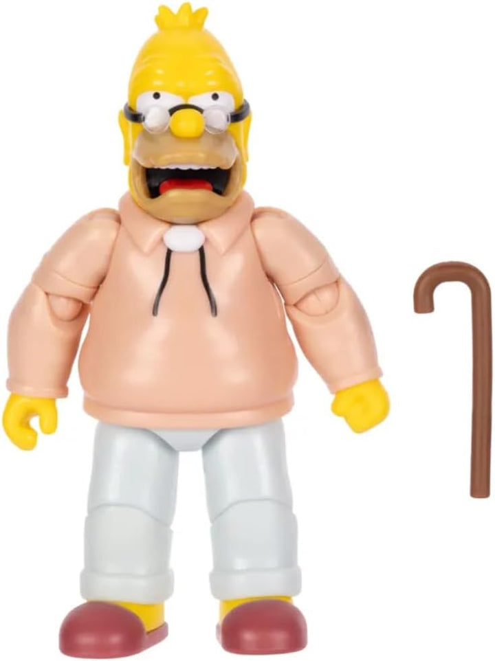 The Simpsons Grampa Simpson mit Gehstock, 12,7 cm