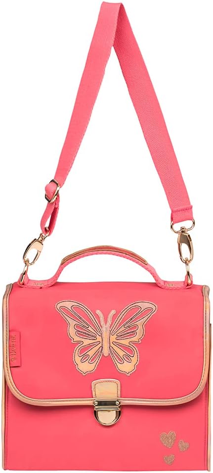 Belmil Premium Petite Kindergarten Schultertaschen Umhängetasche für Mädchen (305-51/P), Coral