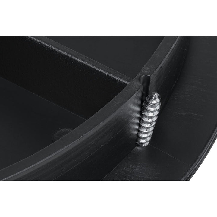 Kanaldeckel für Wellrohr Ø DN400 Schachtabdeckung Schachtdeckel Kontrollschacht Schwarz Rund, Rund