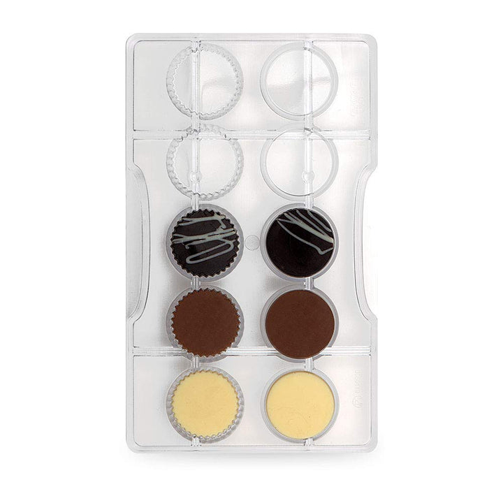 Decora 0050119 SCHOKOLADENFORM DISKETTEN Ø33 X 4 H MM 200 X 120 X 22 MM