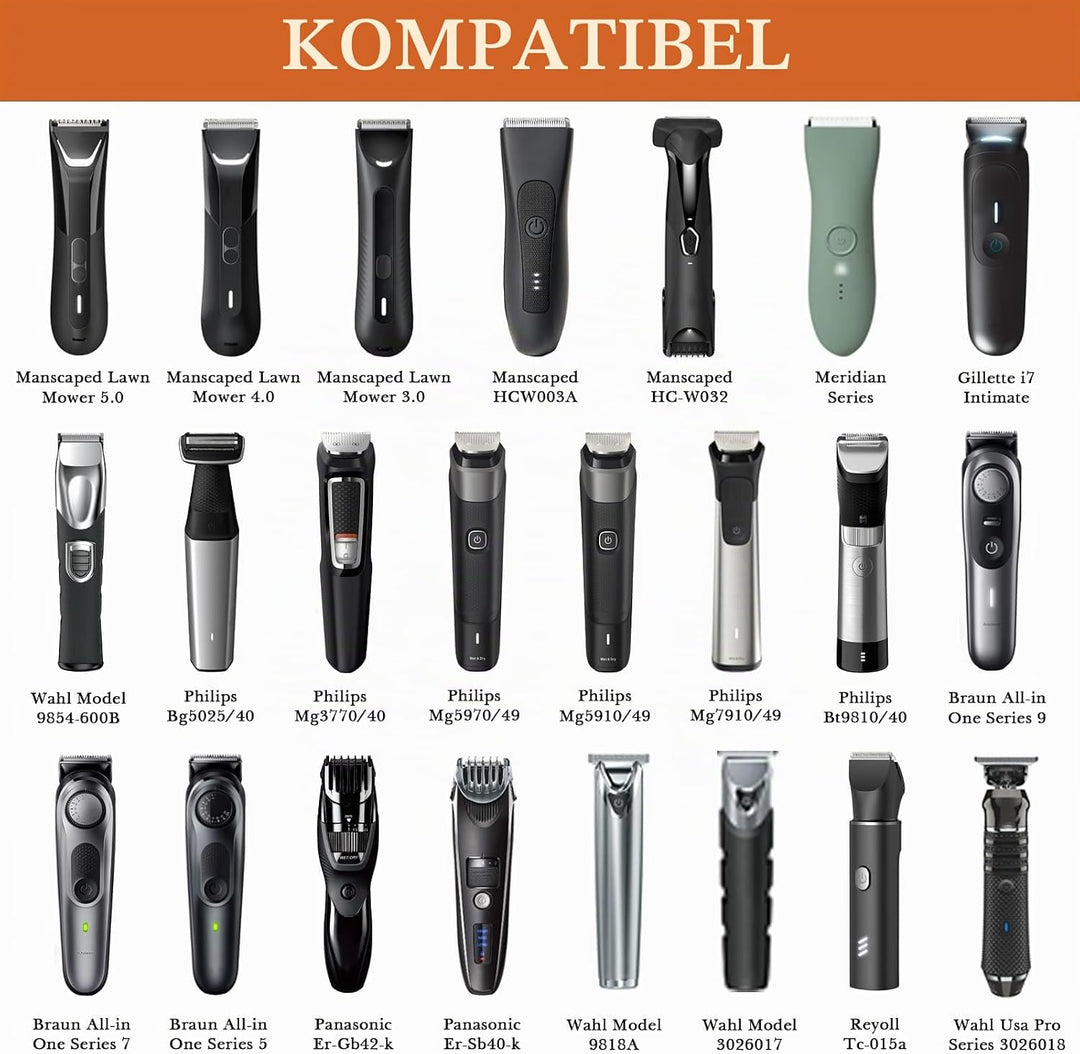 Linkidea Herren Body Trimmer Travel Case, kompatibel mit Philips Multigroom Serie 5000, 7000, BG3740