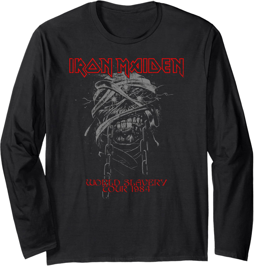 Iron Maiden - World Slavery 1984 Langarmshirt
