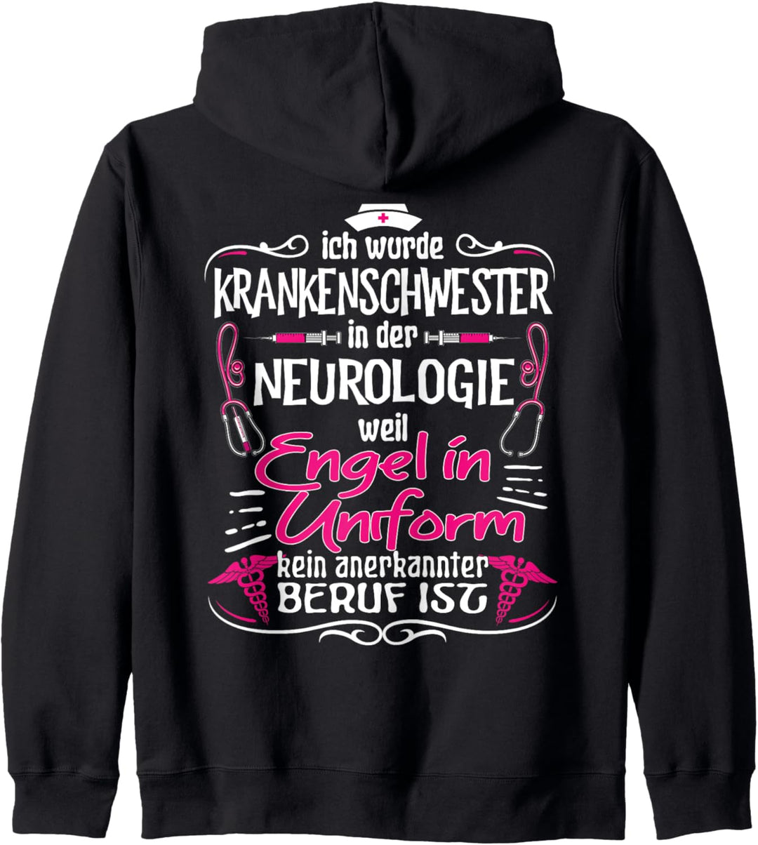 Krankenschwester Neurologie Krankenpflegerin Kapuzenjacke