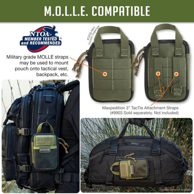Maxpedition Mini Pocket Organizer Tasche Einheitsgrösse Grün, Einheitsgrösse Grün