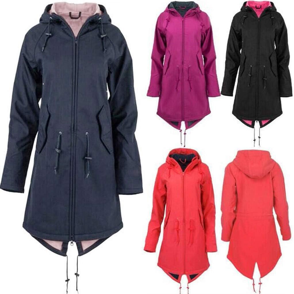 C'est TT Damen Regenjacke Regenjacke Wasserdicht Herbst Übergangsjacke Jacken Damen Windjacke Frauen