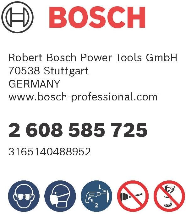 Bosch Professional Holzschlangenbohrer mit 1/4"-Sechskantschaft (Ø 28 mm) Durchmesser: 28/Gesamtläng