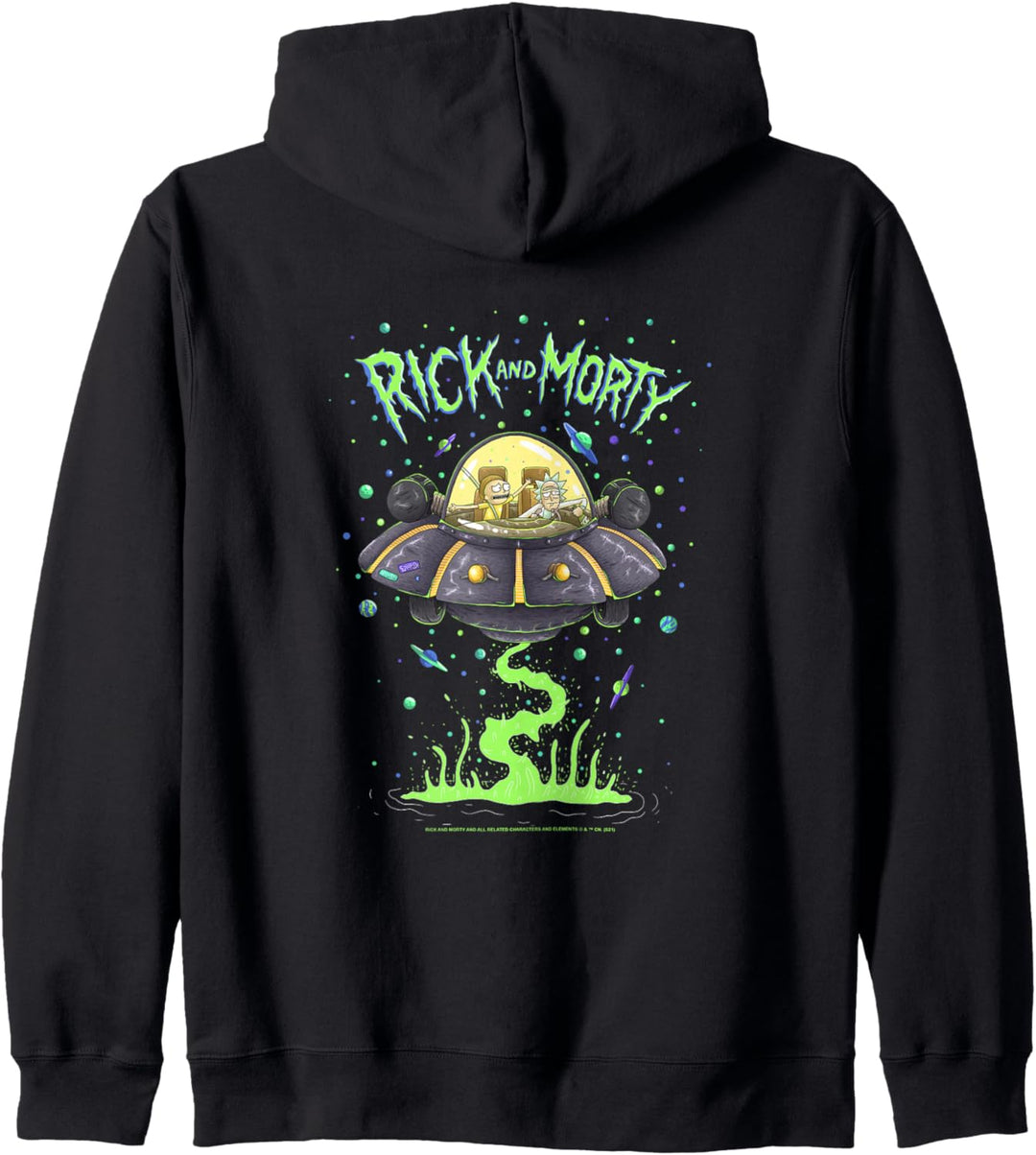 Rick and Morty Drunk Rick Ship Kapuzenjacke
