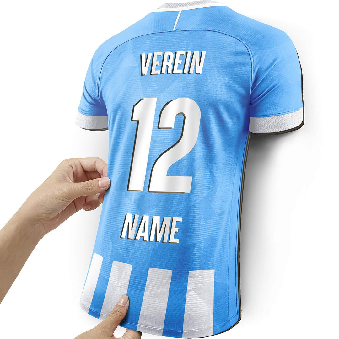 Elbeffekt Trikotlampe für Meppen Fans aus Holz - personalisierbares Geschenk - schenke dein individu