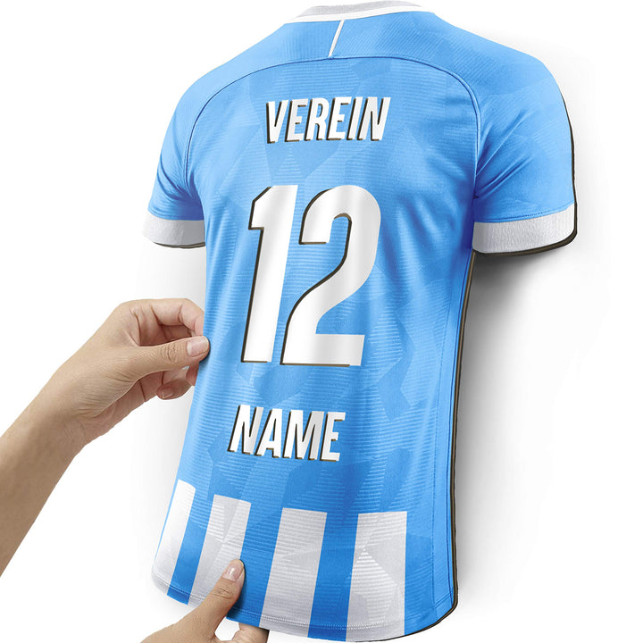 Elbeffekt Trikotlampe für Meppen Fans aus Holz - personalisierbares Geschenk - schenke dein individu