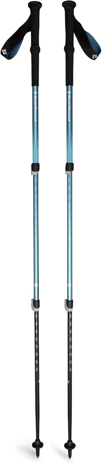 Black Diamond Unisex-Adult Trail Back Trekking Poles Wander-und Trekkingstöcke 100-140 cm Creek Blue