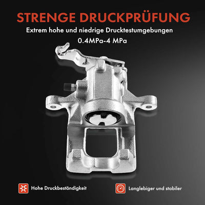 Frankberg 1x Bremssattel Bremszange Hinten Links Kompatibel mit Mondeo III B5Y 1.8L-3.0L 2000-2004 M