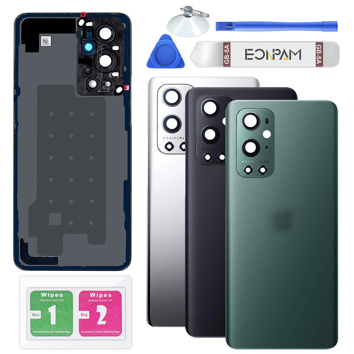 Eonpam Akkufachdeckel Rückseite Glas Ersatz,für (Oneplus 9 Pro) Reparatursatz Original Akkudeckel Er