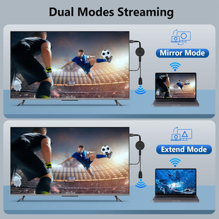 Wireless HDMI Adapter, Dongle für TV, MpioLife 4K Full HD Miracast, Streaming Videos Screen from And