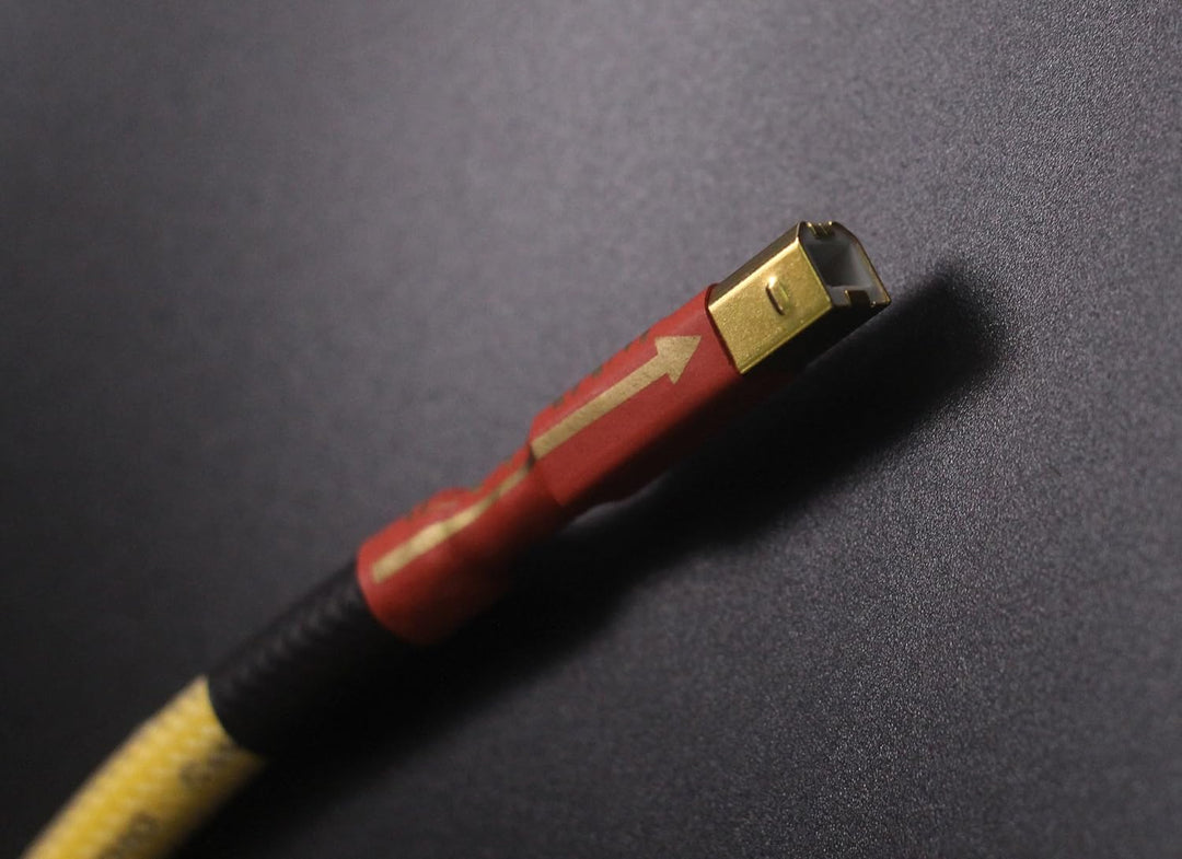 KK Cable YB-y1 HiFi, 4 N OFC USB 2.0 A auf B Digital Audio DAC Kabel, Professionelle USB 2.0 Kabel,
