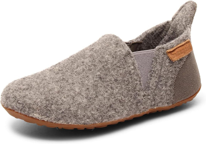 Bisgaard Unisex Kinder Sailor Wool Niedrige Hausschuhe, Grau