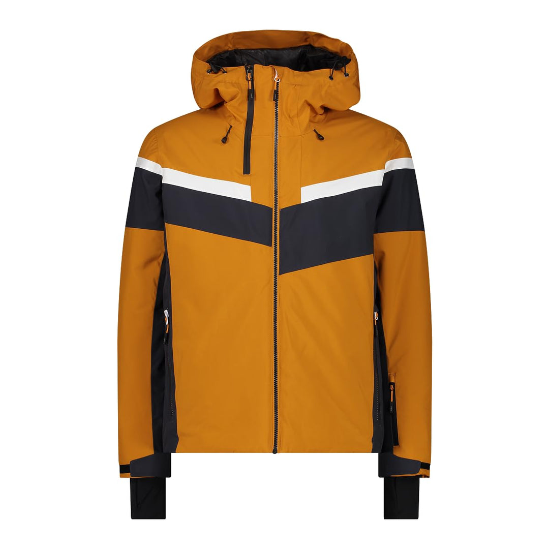 CMP Herren Herrenjacke mit Fester Kapuze skijacke 46 Kürbis, 46 Kürbis