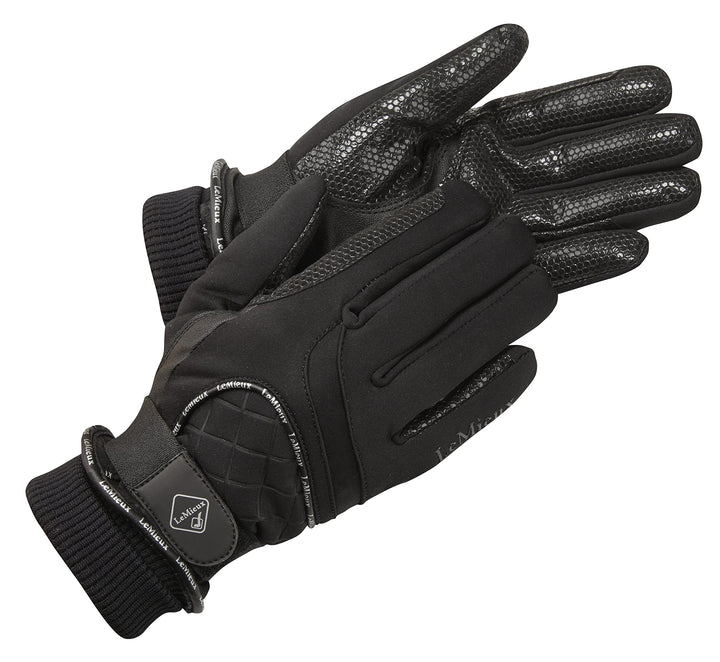 LeMieux ProTouch wasserdichte Lite Handschuhe, Unisex S Schwarz, S Schwarz