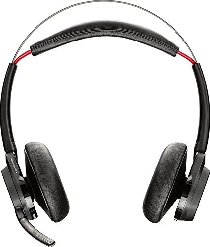 Plantronics Voyager Focus UC B825 Binaural Head-Band Black Headset – Headsets (Call Center/Office, B