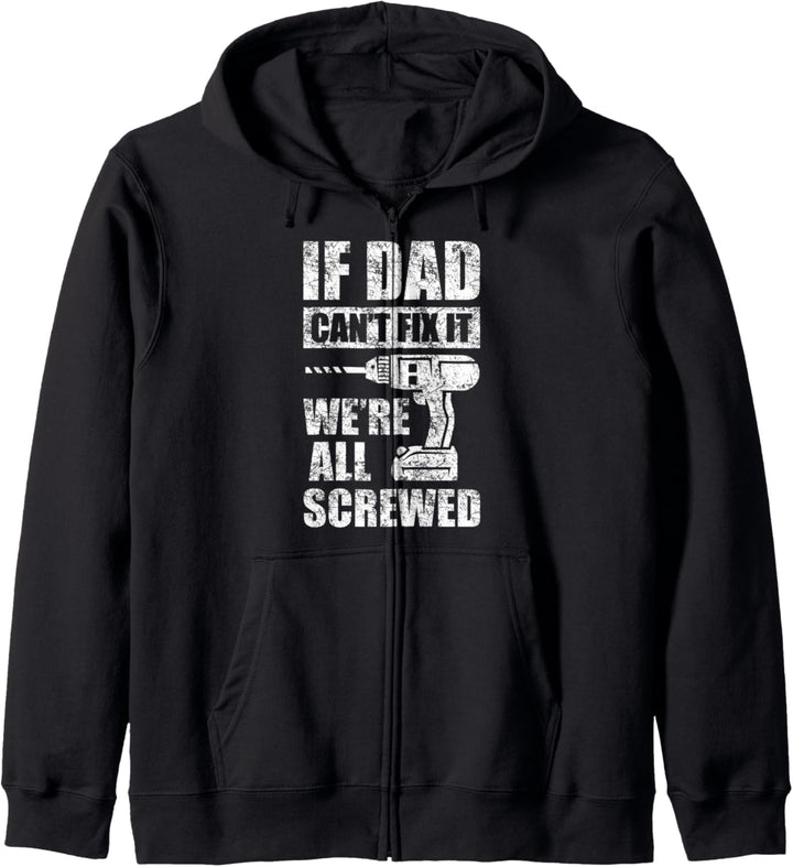 Alles Gute zum Vatertag 2021 Wenn Papa es nicht reparieren k Kapuzenjacke