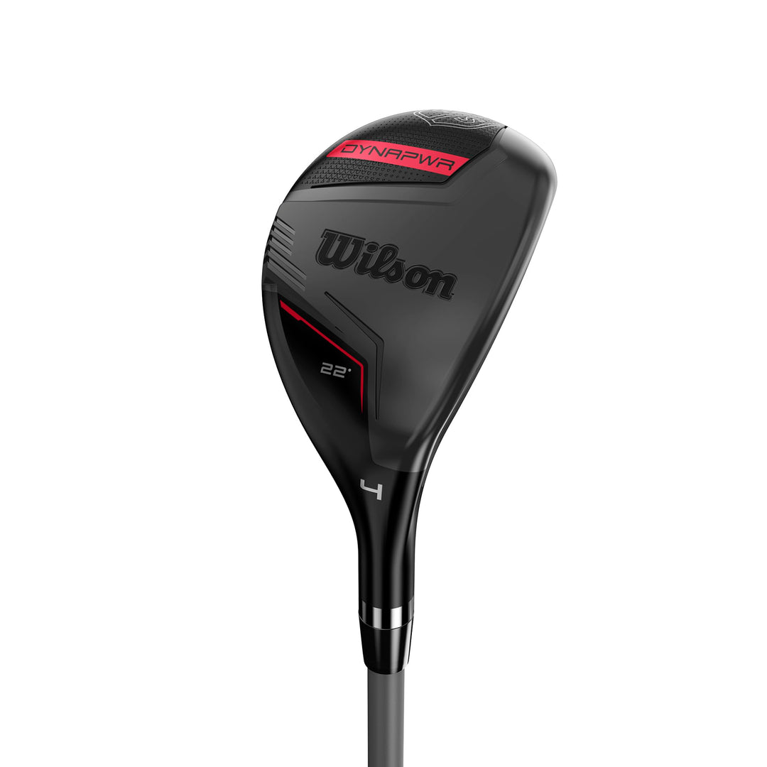 Wilson Dynapower Herren Hybrid Golfschläger, 3/4/5/6 Links Graphit Regulär 4 Hybrid, Links Graphit R