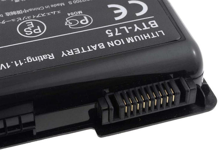 Akku für MSI Typ 91NMS17LF6SU1 6600mAh, 11,1V, Li-Ion