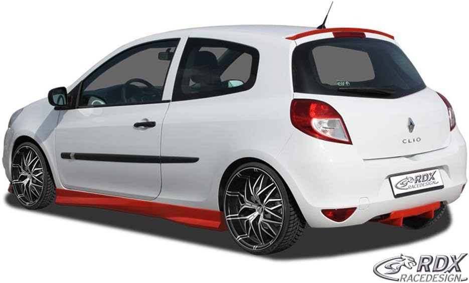 RDX Racedesign RDHAD1-010 Heckschürzenansatz 'Diffuser U-Diff' passend für Renault Clio III HB 2005-