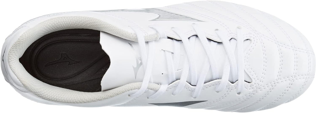 Mizuno Monarcida NEO II Select Jr Fussballschuh, White/Hologram, 34.5 EU