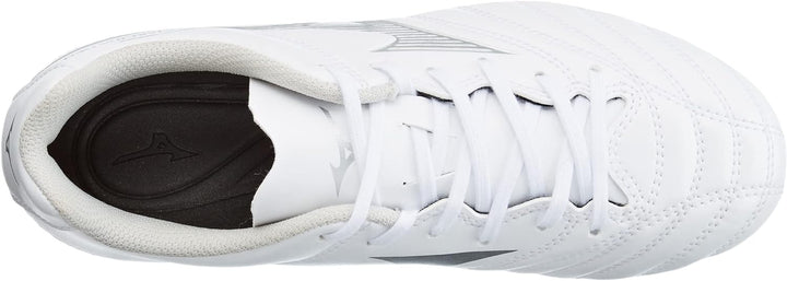 Mizuno Monarcida NEO II Select Jr Fussballschuh, White/Hologram, 34.5 EU