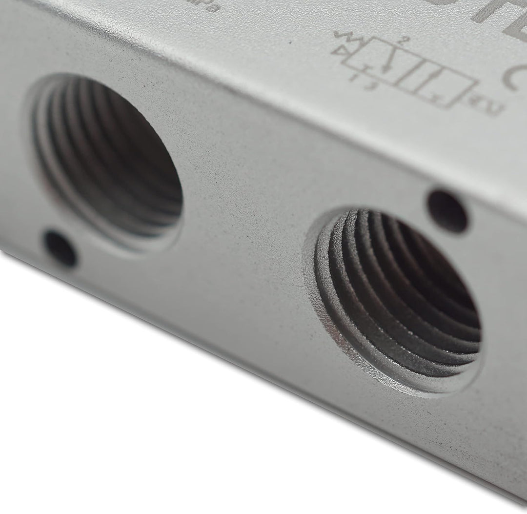 Pneumatik-Ventil 3/2 Wege Magnet-Ventil 1/4" 230 Volt AC (3/2 Wege 1/4" 230 Volt AC) 3/2 Wege 1/4 23