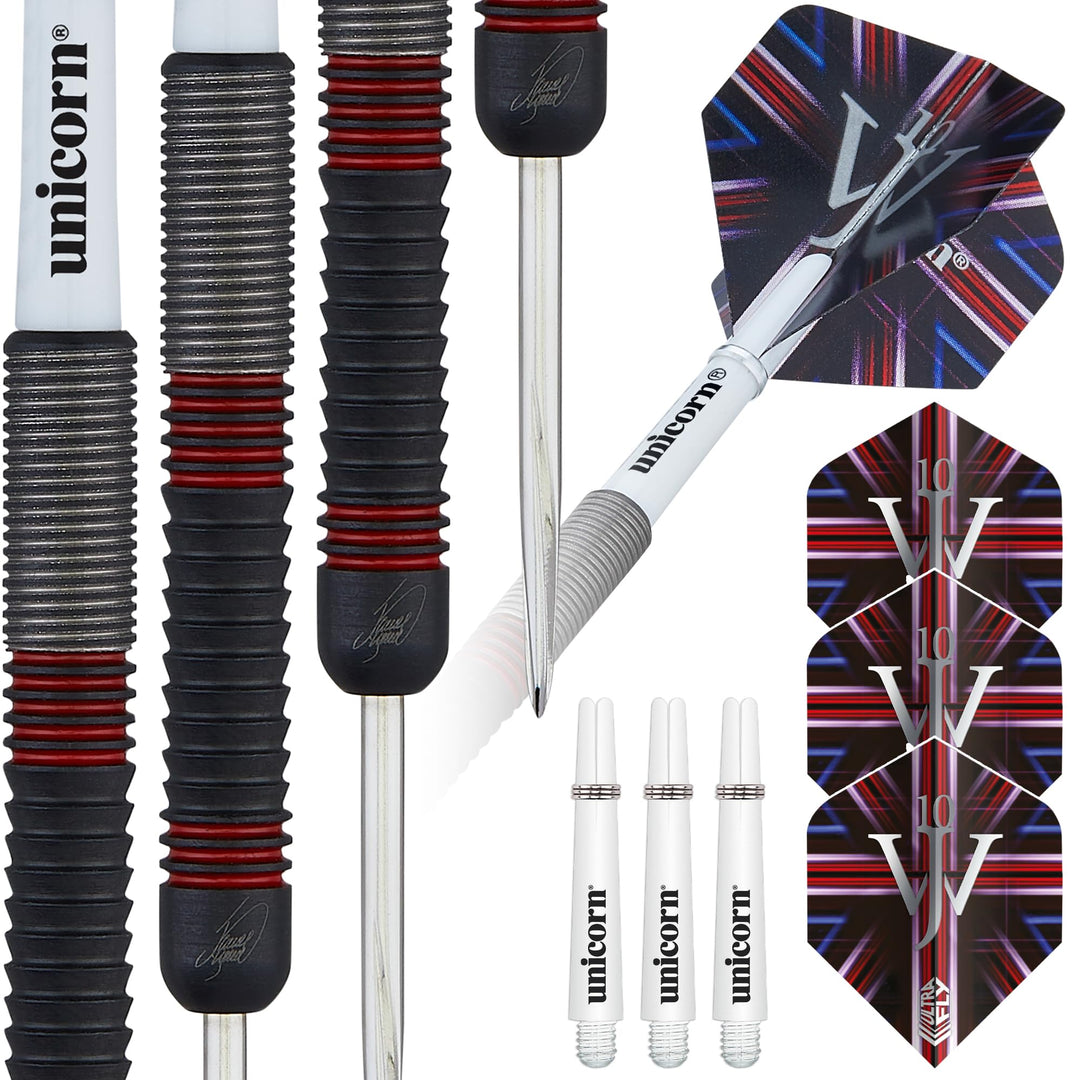 Unicorn James 'die Maschine' Wade Dartpfeile Set 20 g farbe, 20 g farbe