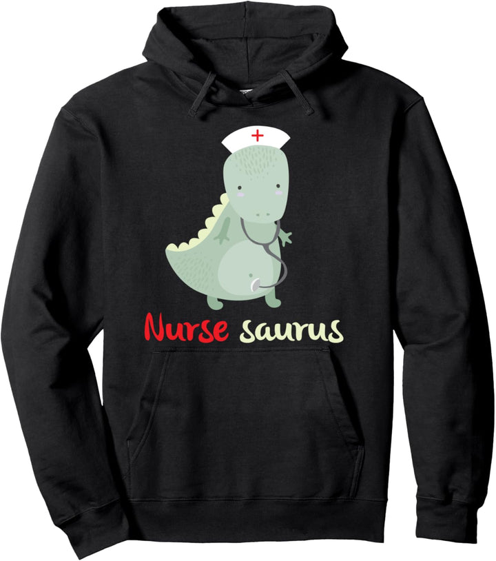 Lustige Oberschwester Nursesaurus Design Krankenschwester Pullover Hoodie
