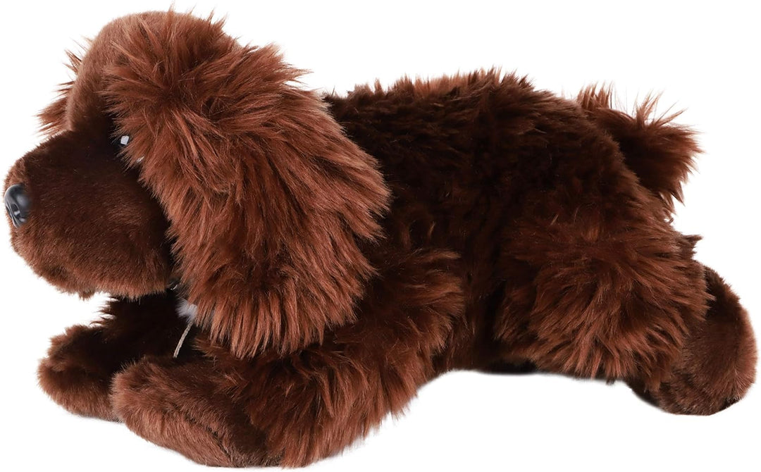 Toyland 35 cm grosser Plüschhund von Keel Toys – Kuscheltiere für Kinder – exklusiv (Annie der Spani