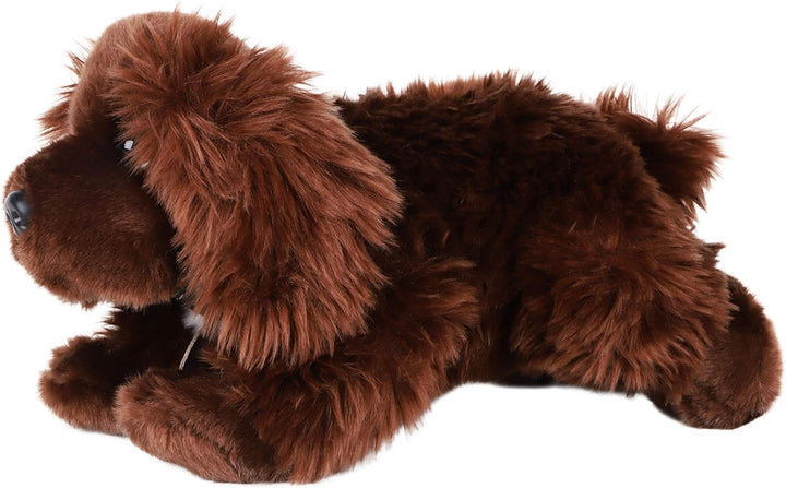 Toyland 35 cm grosser Plüschhund von Keel Toys – Kuscheltiere für Kinder – exklusiv (Annie der Spani