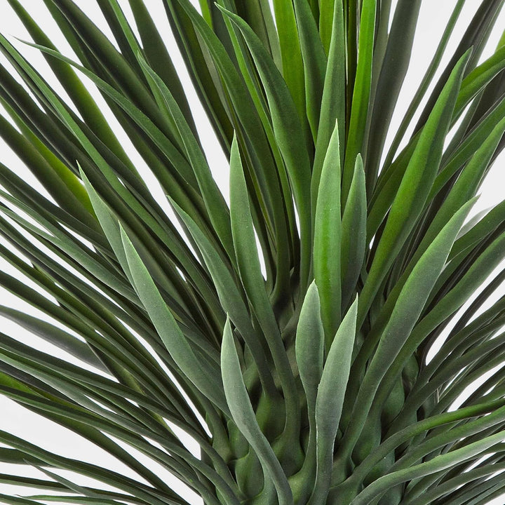 artplants.de Künstliche Yucca Rostrata, 176 Blätter, Deluxe, 80cm - Kunstbusch - Yucca Kunstpflanze
